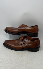 Load image into Gallery viewer, Johnston & Murphy Mens Richland Brown Leather Monk Strap Dress Shoes Size 12M