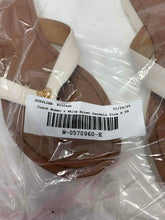 Load image into Gallery viewer, Coach Womens Shelly A00960 White Brown Slip-On Flip-Flop Sandals Size 8.5 B