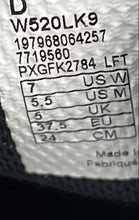 Load image into Gallery viewer, New Balance Unisex Fresh Foam 520 V9 W520LK9 Black Sneaker Shoes Size M5.5 W7 D