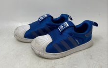 Load image into Gallery viewer, Adidas Kids Superstar 360 I CG6579 Blue Slip-On Low Top Sneaker Shoes Size 8K
