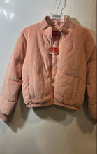 Load image into Gallery viewer, Guess Womens Peach Long Sleeve Full-Zip Puffer Jacket Size M With Tag