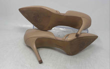 Load image into Gallery viewer, Vince Camuto Womens Nude Color Pointed Toe Stiletto D'Orsay Heels Size 7.5M