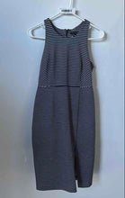 Load image into Gallery viewer, Banana Republic Womens Blue White Striped Nautical Ponte Sheath Dress Size 2P