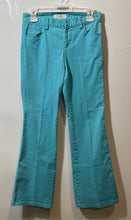 Load image into Gallery viewer, Armani Exchange Womens Turquoise 5 Pocket Design Bootcut Jeans Pants Size 0