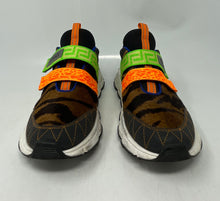 Load image into Gallery viewer, Authentic Versace Kids Multicolor Low Top Round Toe Sneaker Shoes Size EUR 35
