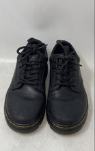 Load image into Gallery viewer, Dr. Martens Unisex Reeder Black Leather Lace-Up Low Top Sneaker Shoes Size M5 W6