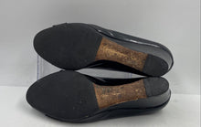 Load image into Gallery viewer, Authentic Salvatore Ferragamo Womens Black Wedge Pump Heels Size 10.5B Damaged