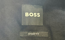 Load image into Gallery viewer, Hugo Boss Mens Black Long Sleeve Collared Sharp Fit Dress Shirt Size XL 17 32/33