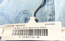 Load image into Gallery viewer, AG Mens Blue Ag-ed Denim Tellis Modern Slim Fit Straight Leg Jeans Size 32X33