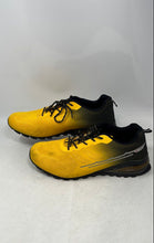 Load image into Gallery viewer, Kricely Mens Yellow Black Low Top Lace-Up Sneakers Shoes Size 15