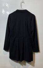 Load image into Gallery viewer, Express Womens Black Long Sleeve Double-Breasted One Button Blazer Sz M With Tag