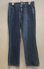 Load image into Gallery viewer, Calvin Klein Womens Blue Denim Cotton 5 Pocket Design Bootcut Jeans Size 10