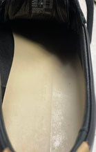 Load image into Gallery viewer, Ecco Mens Black Leather Low Top Round Toe Lace-Up Sneaker Shoes Size 10