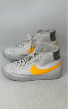 Load image into Gallery viewer, Nike Boys Blazer Mid 77 Vintage DB2606-100 White Yellow Sneakers Shoes Size 6.5Y