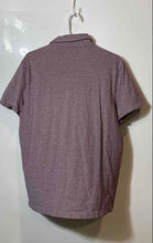 Load image into Gallery viewer, Banana Republic Mens Burgundy Purple Heather Short Sleeve Golf Polo Shirt Size L