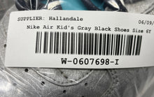 Load image into Gallery viewer, Nike Boys Air Force 1 CW6011-001 Gray Black Low Top Sneakers Shoes Size 6Y