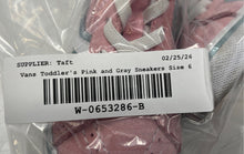 Load image into Gallery viewer, Vans Toddler Girls Sk8-Hi Reissue 751505 Pink And Gray Sneakers Shoes Size 6