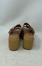 Load image into Gallery viewer, Marc Fisher Womens Poppy Brown Open Toe Slip-On Platform Slide Sandals Size 7M