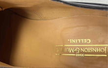 Load image into Gallery viewer, Johnston & Murphy Mens Cellini Black Leather Wingtip Oxford Dress Shoes Size 9M