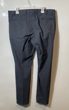 Load image into Gallery viewer, Nordstrom Mens Blue Flat Front Slim Fit Straight Leg Dress Pants Size 38Wx32L
