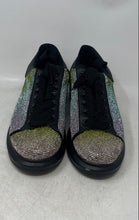 Load image into Gallery viewer, Steve Madden Mens Icebergg Black Rhinestone Lace-Up Sneaker Shoes Size 10M