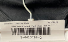 Load image into Gallery viewer, DKNY Mens Black Denim Dark Wash 5-Pocket Design Skinny Jeans Size 32X30