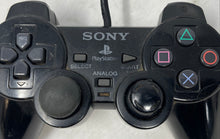 Load image into Gallery viewer, Sony PlayStation DualShock 2 Black Video Game Analog Wired Controller Not Tested