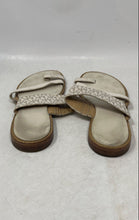 Load image into Gallery viewer, Michael Kors Womens Pratt White Toe Ring Slip-On Flat Slide Sandals Size 7M