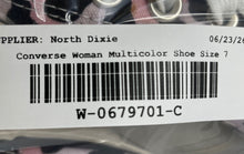 Load image into Gallery viewer, Converse Womens Chuck Taylor All Star Lift OX 568003C Multicolor Sneaker Shoes 7
