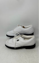 Load image into Gallery viewer, Nike Womens Air Liner 192034 White Leather Lace-Up Wingtips Golf Shoes Size 7