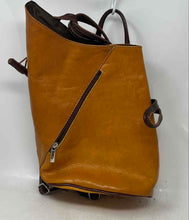 Load image into Gallery viewer, Unbranded Womens Brown Genuine Leather Detachable Strap Shoulder Backpack