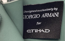 Load image into Gallery viewer, Giorgio Armani For Etihad Womens Green Airways Business Amenity Kit Pouch Wallet