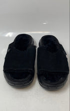 Load image into Gallery viewer, UGG Womens Westsider Black Slip-On Open Toe Wedge Slide Sandals Size 7