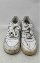 Load image into Gallery viewer, Nike Kids Air Force 1 Low 314192 White Low Top Lace-Up Sneaker Shoes Size 7Y