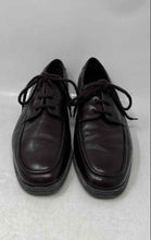 Load image into Gallery viewer, Bruno Magli Mens Brown Leather Moc Toe Lace-Up Oxford Dress Shoes Size 8