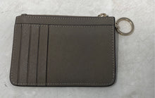 Load image into Gallery viewer, Kate Spade New York Womens Laurel Way Bitsy Gray Leather Mini Coin Wallet