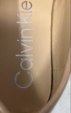 Load image into Gallery viewer, Calvin Klein Womens Leanna Brown Moc Toe Slip-On Loafer Flats Size 8M
