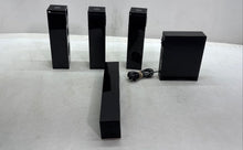 Load image into Gallery viewer, LG 3D Sound S92B1-S Black Surround Home Speaker System 5-Piece Not Tested