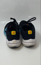 Load image into Gallery viewer, Nike Mens Air Winflo 10 Black Blue Yellow Lace-Up Low Top Running Shoes Size 7