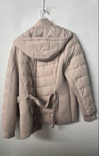 Load image into Gallery viewer, F.O.G. Womens Beige Long Sleeve Hooded Full-Zip Puffer Jacket Size XL