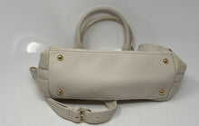 Load image into Gallery viewer, Juicy Couture Womens White Bottom Studs Satchel Handbag With Shoulder Strap