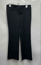 Load image into Gallery viewer, Ann Taylor Womens Black Regular-Fit Flat Front Bootcut-Leg Dress Pants Size 0P