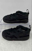 Load image into Gallery viewer, Nike Baby Boys Air Jordan 4 RM FQ7937-004 Black Leather Sneakers Shoes Size 9C