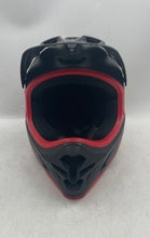 Load image into Gallery viewer, Razor Black Red Full-Face Protective Multi-Sport Helmet Size Medium