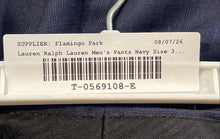 Load image into Gallery viewer, Lauren Ralph Lauren Mens Navy Blue Slash Pocket Dress Pants Size 32/32
