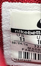 Load image into Gallery viewer, Nike Mens LeBron 12 Low Red Silver Lace-Up Low Top Sneaker Shoes Size 11