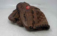 Load image into Gallery viewer, Rawlings Brown Leather Adjustable Cuff Padded Right Hand 5 Finger Baseball Glove