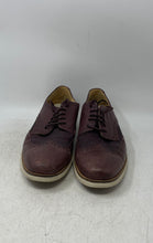 Load image into Gallery viewer, Cole Haan Mens Burgundy Leather Wingtip Lace-Up Oxford Shoes Size 11.5M
