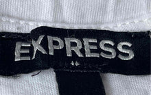 Load image into Gallery viewer, Express Womens Off White Sleeveless V-Neck Wide Strap Tank Top Size Small