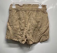 Load image into Gallery viewer, Loft Womens Khaki Slash Pocket Flat Front Drawstring Cargo Shorts Size S